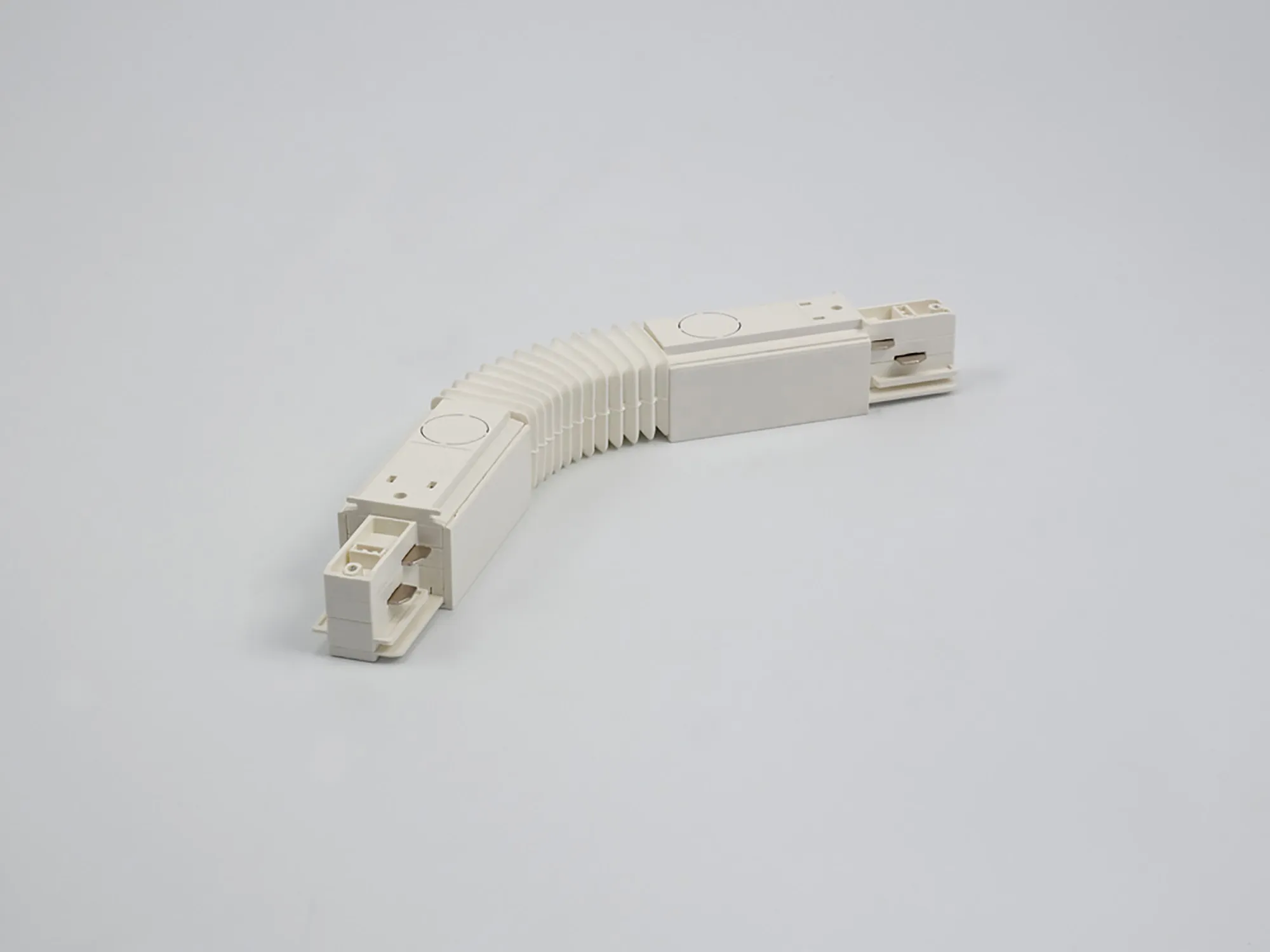 Flexible Coupler With Feeding Option 3 Circuit Surface Mounted Track 555 1 1211 6  Eutrac 3 Circuit Surface-RAL9016